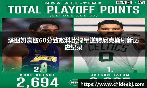 塔图姆豪取60分致敬科比绿军逆转尼克斯刷新历史纪录